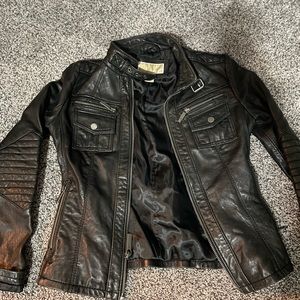 Michael Kors Leather Jacket